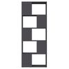 vidaXL Boekenkast/kamerscherm 60x24x155 cm bewerkt hout grijs