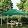 vidaXL Partytentdak 270 g/m&sup2; 4,5x3 m groen