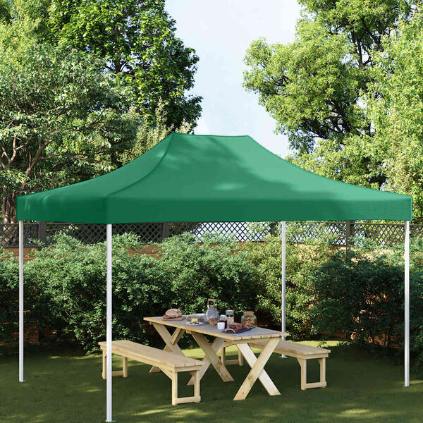 vidaXL Partytentdak 270 g/m&sup2; 4,5x3 m groen