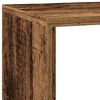 vidaXL Kamerscherm / boekenkast 137,5x29x103,5 cm hout oud hout