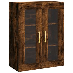vidaXL Bovenkast 69,5x34x90 cm gerookt eikenkleurig