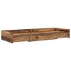vidaXL Bedframe met hoofdeinde Oud Hout 90 x 200 cm Bewerkt hout