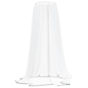 vidaXL Klamboe voor paraplu 220 gaas &Phi;330x250 cm wit