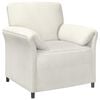 vidaXL 1-Zits Bank Cr&egrave;mekleurig 88 x 83 x 95 cm Fluweel
