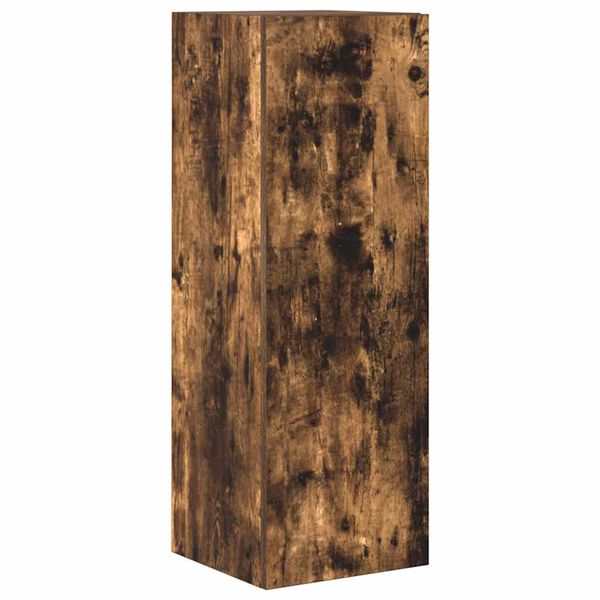 vidaXL 5-delige Tv-meubelset bewerkt hout gerookt eikenkleurig