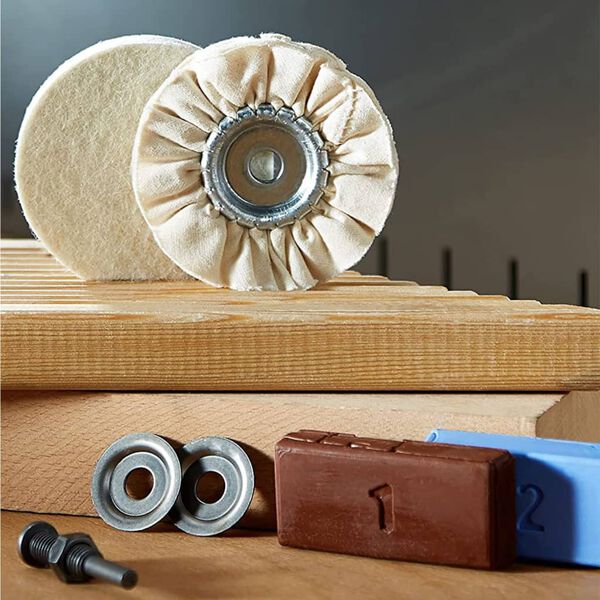 wolfcraft Hobby-polijstset 2178000