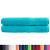 vidaXL Saunadoeken SOLUND 2 st 600 g/m² 80x200 cm turquoise
