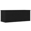vidaXL Opslagdoos Zwart Eiken 90 x 35 x 35 cm Bewerkt hout