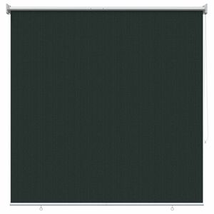 vidaXL Buitenrolgordijn 90% UV-blok Donkergroen 160 x 140 cm HDPE