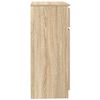 vidaXL Dressoir met lade 71x35x84 cm spaanplaat sonoma eikenkleurig