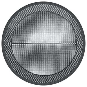 vidaXL Buitenkleed ARAKIL &Oslash;160 cm polypropeen grijs