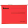 Esselte 25 st Hangmappen versterkt rood