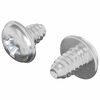 vidaXL Vergrendelingsschroeven 2 st Zilver M4 x 5 mm IJzer