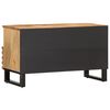 vidaXL Tv-meubel 80x34x46 cm massief ruw mangohout