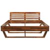 vidaXL Bedframe massief acaciahout 160x200 cm