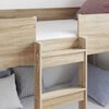 vidaXL Bunk Bed voor Kinderen Sonoma Eiken 100 x 190 cm Bewerkt hout