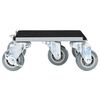vidaXL Meubelrollers 4 st met lifter 17,5x16x7,5 cm staal 1600 kg