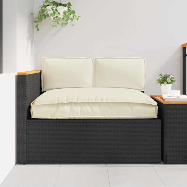 vidaXL Kussen Set 3 pcs Cr&egrave;me Oxford Stof