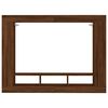 vidaXL Tv-meubel 152x22x113 cm bewerkt hout bruin eikenkleur