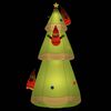 vidaXL Kerstboom opblaasbaar met LED's 500 cm