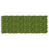 vidaXL Balkonscherm met bladeren Groen en Geel 200 x 75 cm