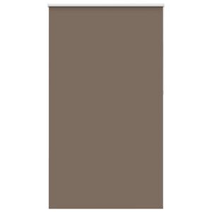vidaXL Rolgordijn verduisterend koffie 120x210 cm stofbreedte 116,6 cm