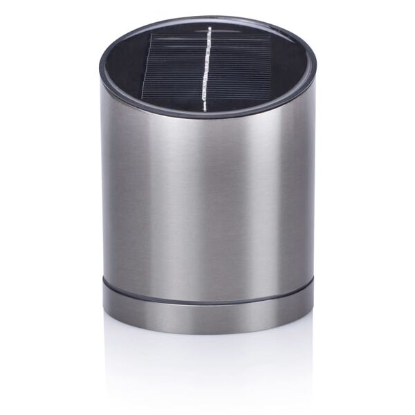 Smartwares Solar-wandlamp met sensor 0,5 W zilver GWS-004-DS