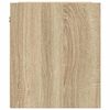 vidaXL Nachtkastjes 2 st wandgemonteerd 38x34x40 cm sonoma eikenkleur