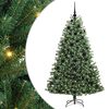 vidaXL Kunstmatige Inklapbare Kerstboom Groen 180 cm PVC en Metaal