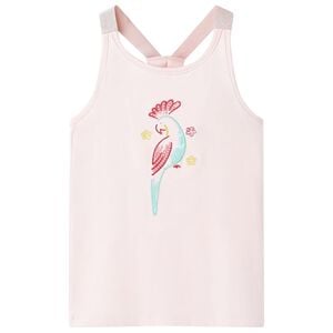 vidaXL Kindertopje 92 zachtroze