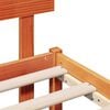 vidaXL Bedframe Bruin 180 x 200 cm Massief grenenhout