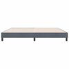 vidaXL Bedframe zonder matras 180x220 cm fluweel donkergrijs