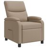 vidaXL Relaxfauteuil Cappuccino Kunstleer
