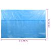 vidaXL Zwembadhoes rechthoekig 600x400 cm PE blauw