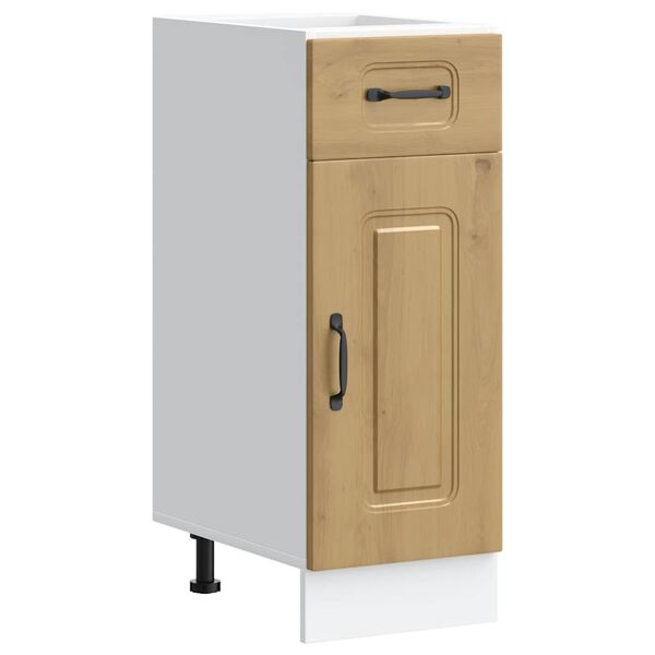 vidaXL Onderkast Kalmar bewerkt hout artisanaal eikenkleur