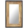 vidaXL Spiegel 80x50 cm massief mangohout