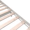 vidaXL Bedframe massief grenenhout wit 140x200 cm