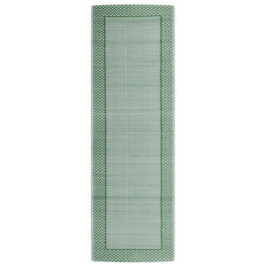vidaXL Buitenkleed ARAKIL 80x250 cm polypropeen groen