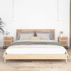vidaXL Nachtkastjes 2 st 40x30x55,5 cm bewerkt hout en ijzer