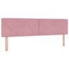 vidaXL Boxspringbed met matras Roze 180 x 200 cm Fluweel