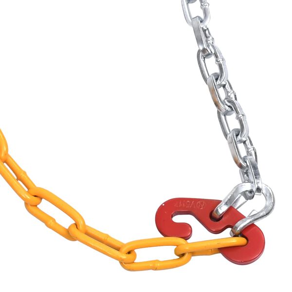 vidaXL Sneeuwkettingen 2 st 9 mm KN130