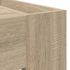 vidaXL Salontafel Sonoma Eiken 110 x 50 x 41 cm Bewerkt hout