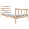 vidaXL Bedframe massief grenenhout 100x200 cm