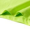 Kindershirt met korte mouwen 104 limoengroen