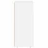 vidaXL Dressoir Wit 59 x 35 x 80.5 cm Bewerkt hout