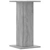 vidaXL Speakerstandaards 2 st 30x30x60 cm bewerkt hout grijs sonoma