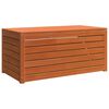 vidaXL Opslagdoos Wasbruin 101 x 50,5 x 46,5 cm Bewerkt hout
