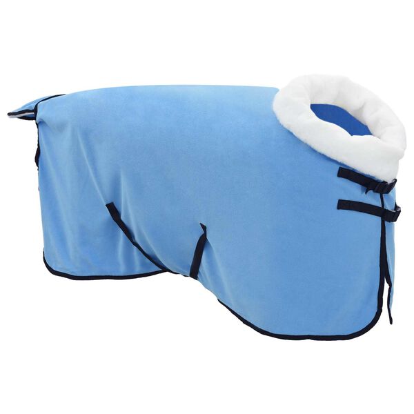 vidaXL Paardendeken Volledige Aqua 75 cm Polar fleece