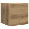 vidaXL Tv-meubelset Wandgemonteerd 6 pcs Artisan Eiken Bewerkt hout