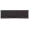 vidaXL Keuken Vloerkleed antraciet geruit 180 x 60 cm 100% Polyamide